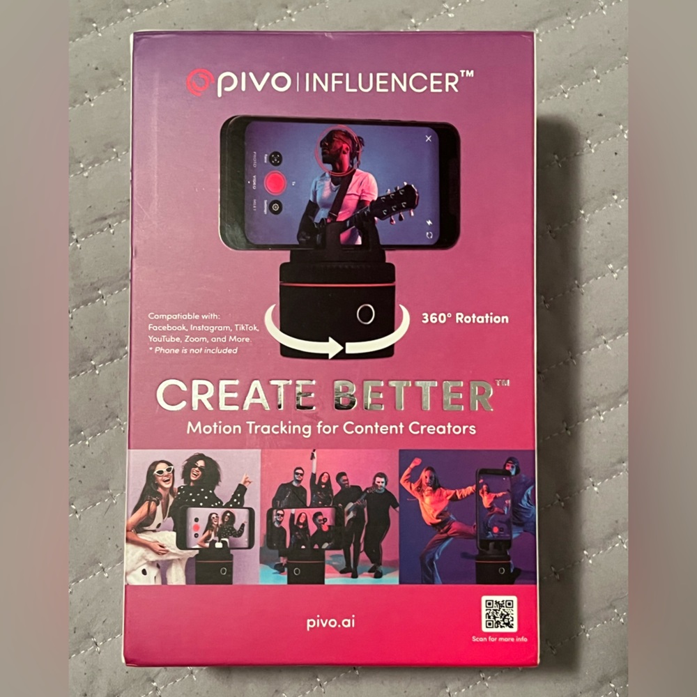 Influencer Motion Smart Phone Motion Tracking Device for Content Creators